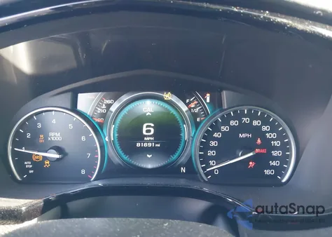 2017 Cadillac Xt5 Platinum z USA, uszkodzony, nr VIN 1GYKNFRS1HZ110624